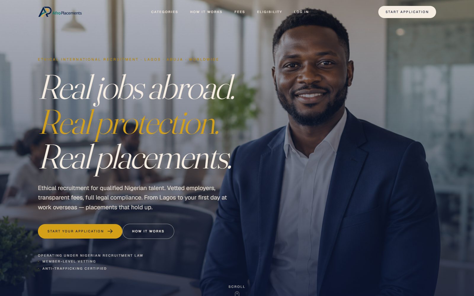 Afro Placements screenshot