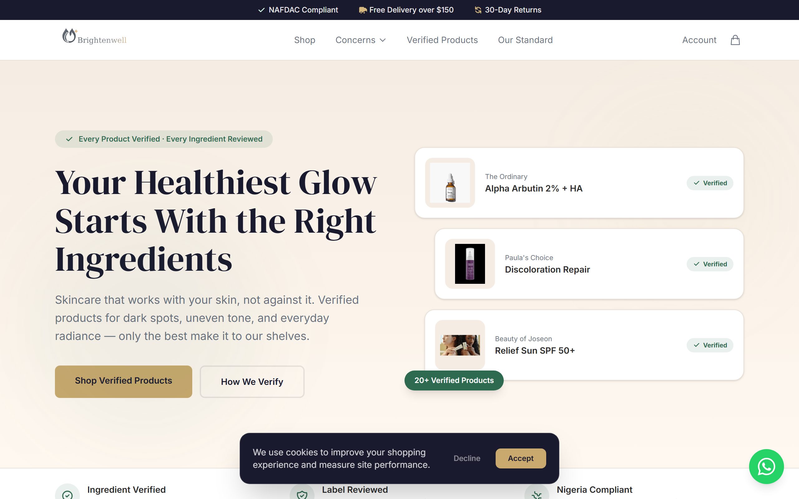 Brightenwell screenshot