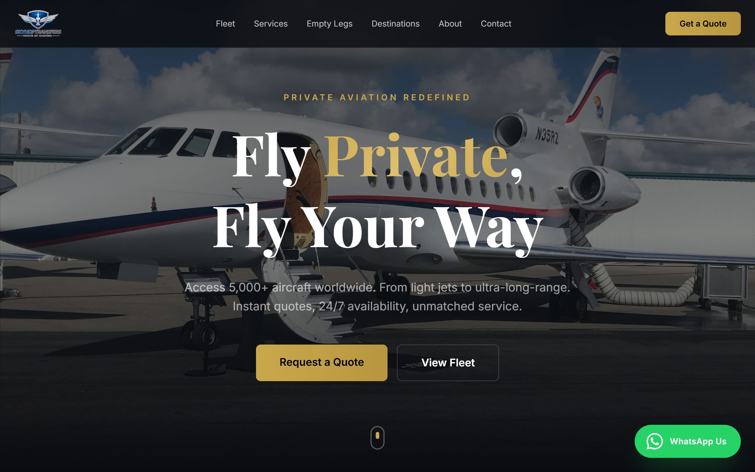 SkyHop Transfers screenshot