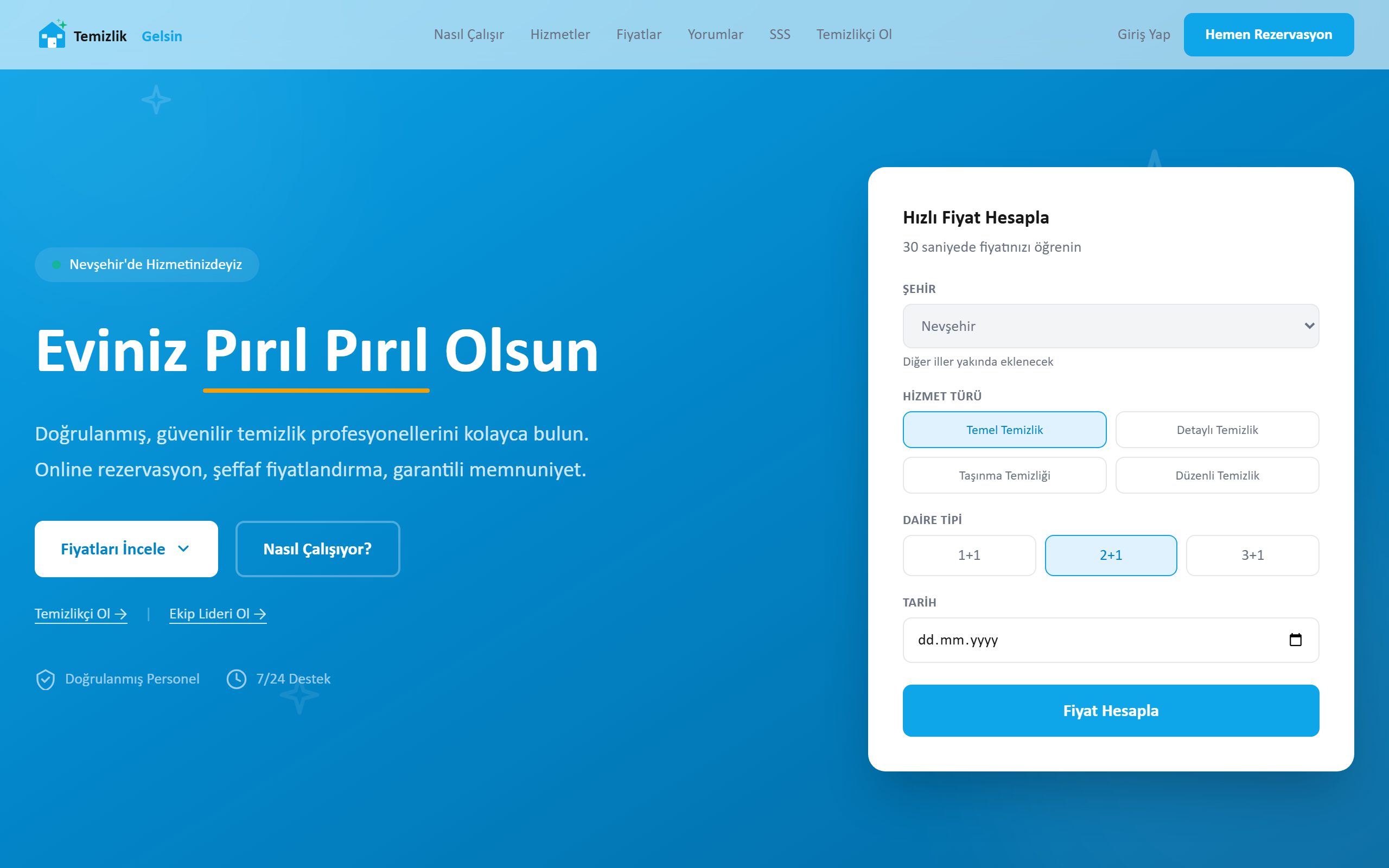 Temizlikgelsin screenshot